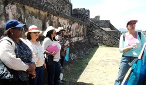 visitando Teotihuacan