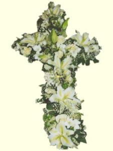 cruz de flores