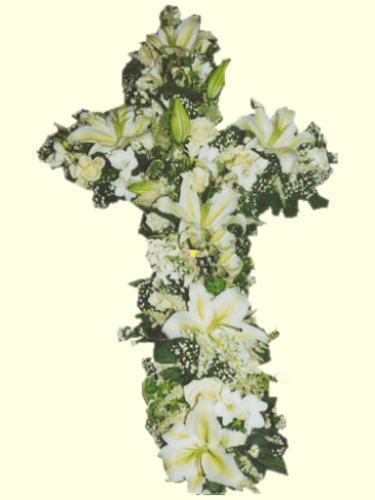 cruz de flores