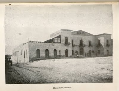 Hospital Civil, 1860. Hoy Hospital Universitario, Monterrey. N. L.