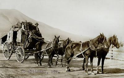 Diligencia en 1830