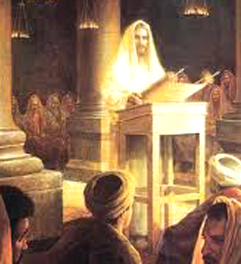 art.Jesus leyendo isaias