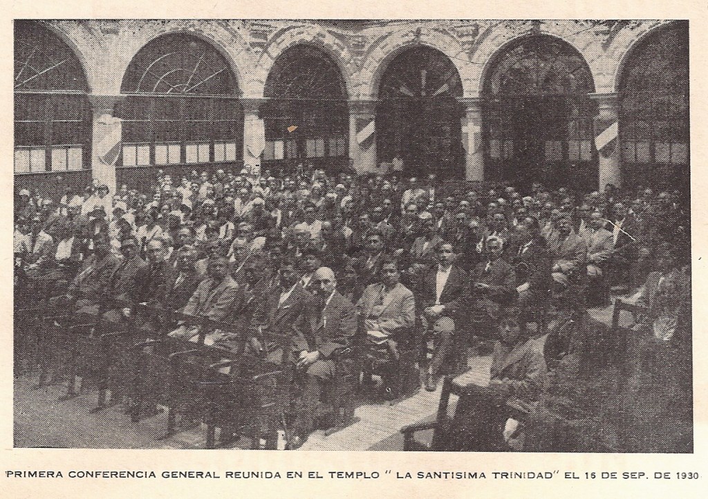 1a Conferencia General de la IMM en Gante, 1930