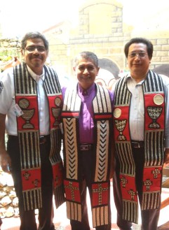 De México: obispos Felipe de Jesús Ruiz, Cruz Hernández y Andrés Hernández.