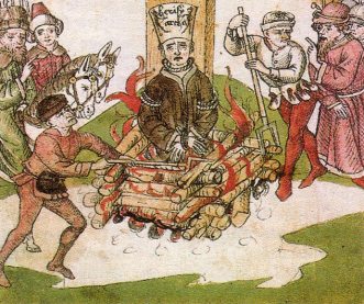 Jan-Huss, hoguera