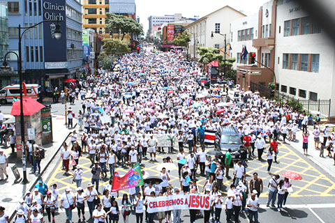 not int.marcha para Jesús