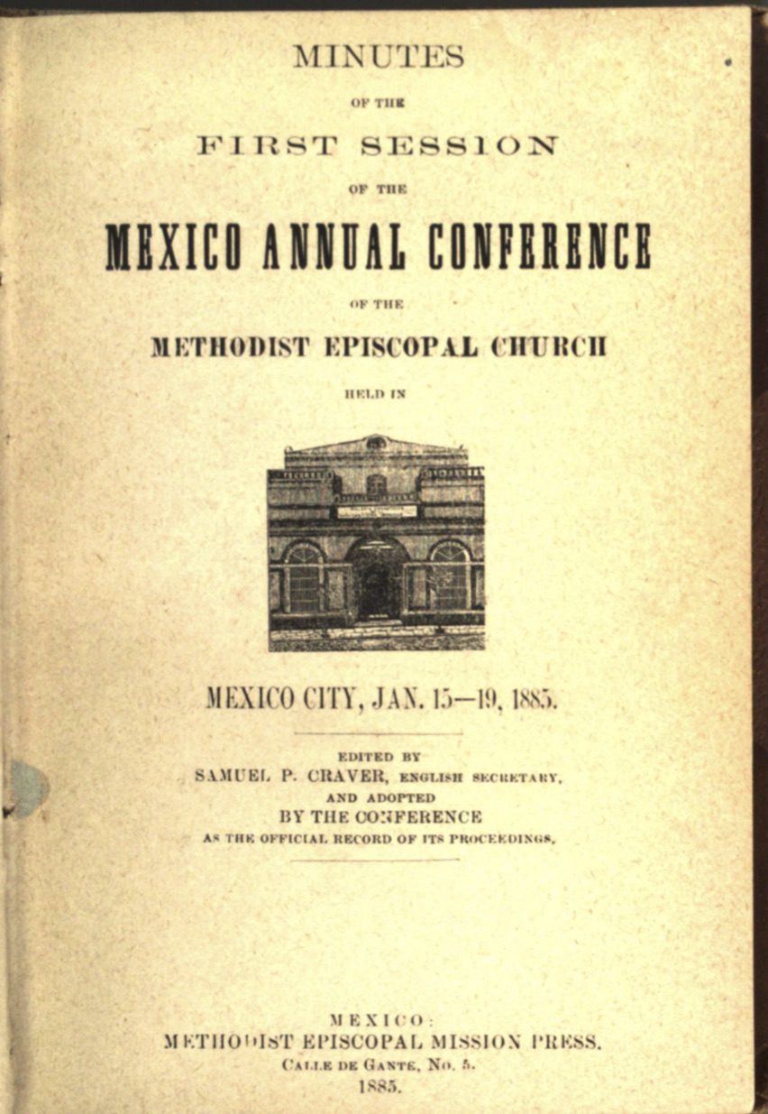 Acta 1er. día CAM, 1884