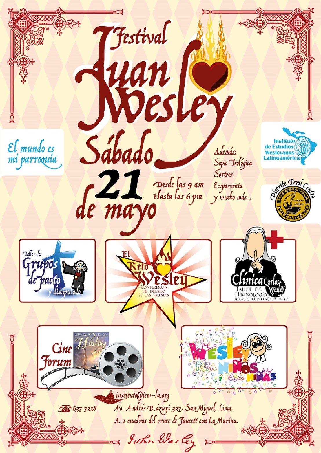 not int.Festival Juan Wesley en Lima