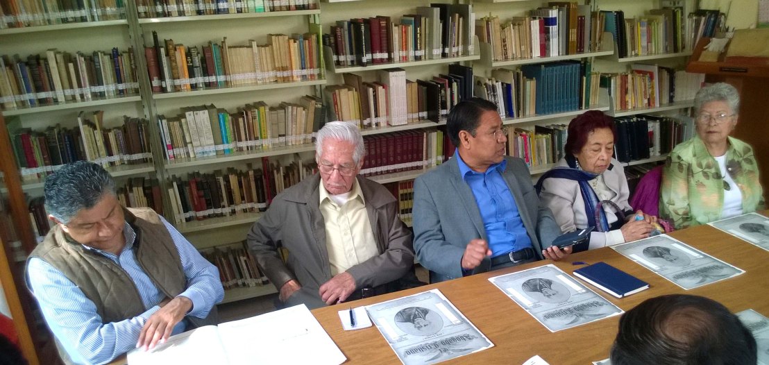 Eliseo Rios, Blas L. Reyes, Pedro Moreno, Alicia Ruiz, Margarita Velasco.