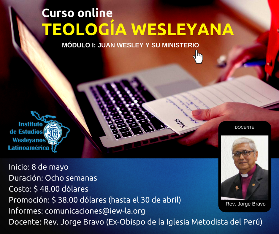 Curso virtual de teología wesleyana para toda latinoamérica