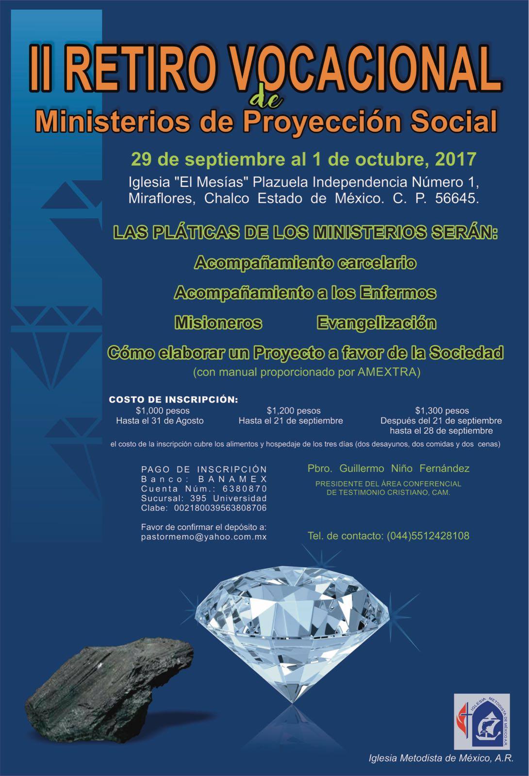 Ministerios de Proyecci__n Social, CAM