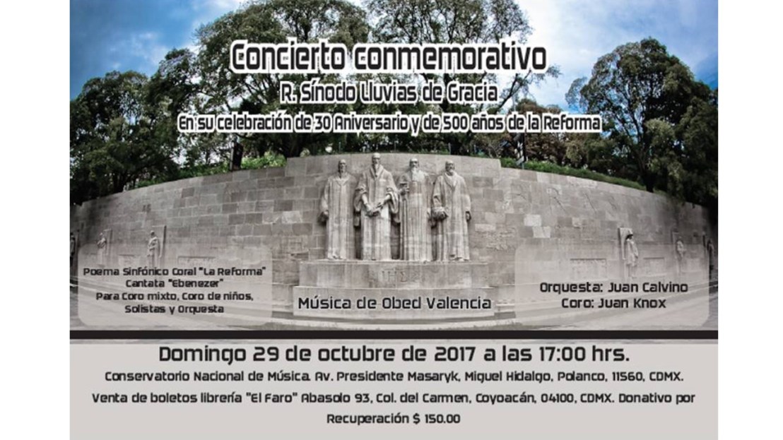 Concierto 500 Aniversario Reforma