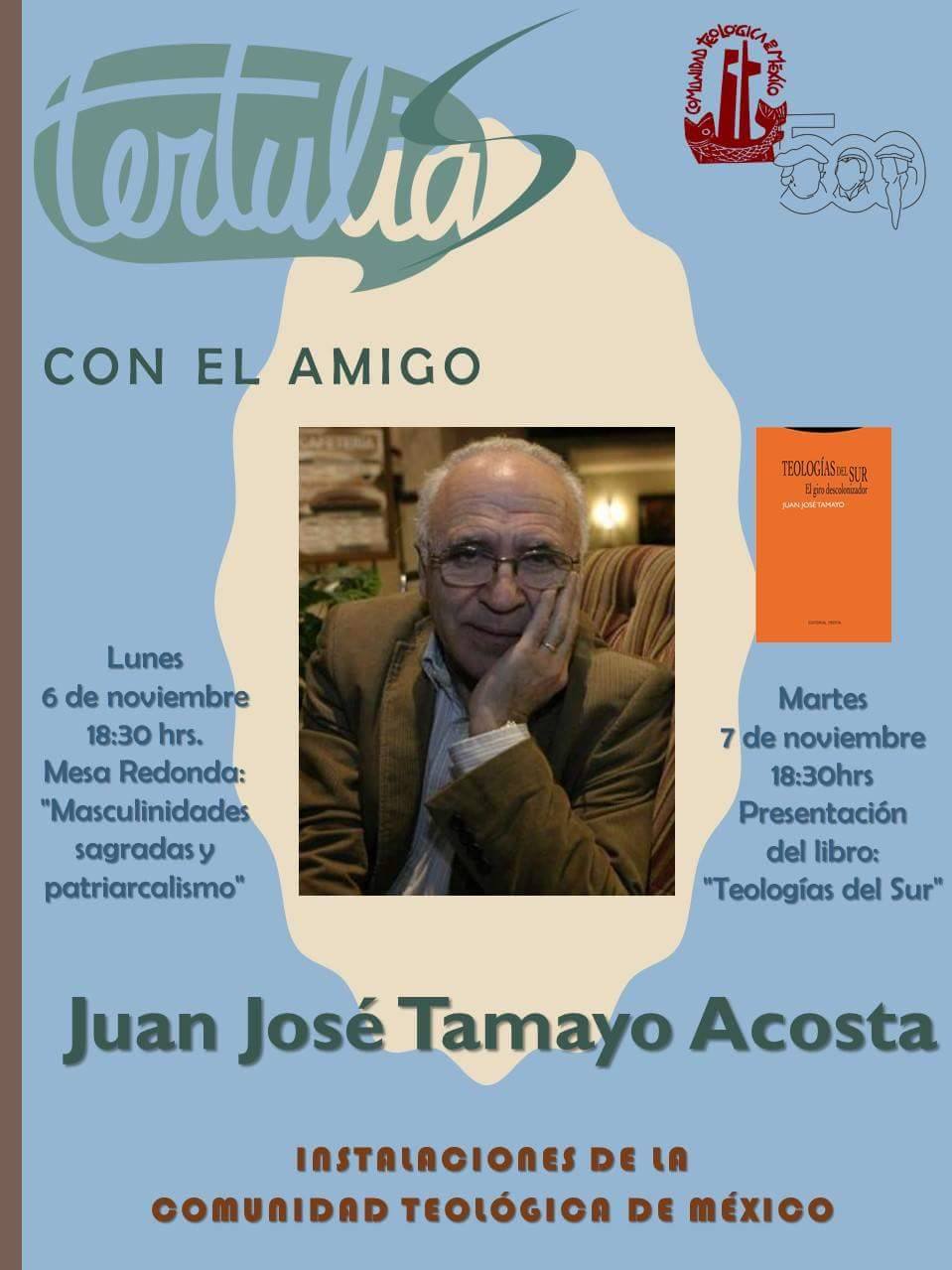 Tertulia con el amigo Juan José Tamayo Acosta