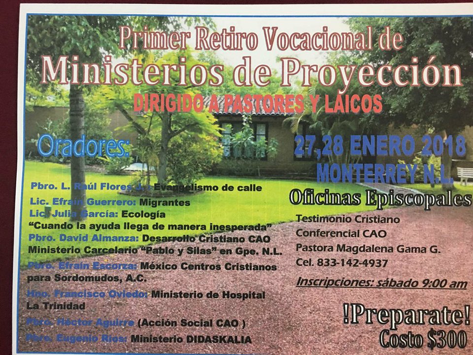 23) Primer Retiro de Ministerios, CAO