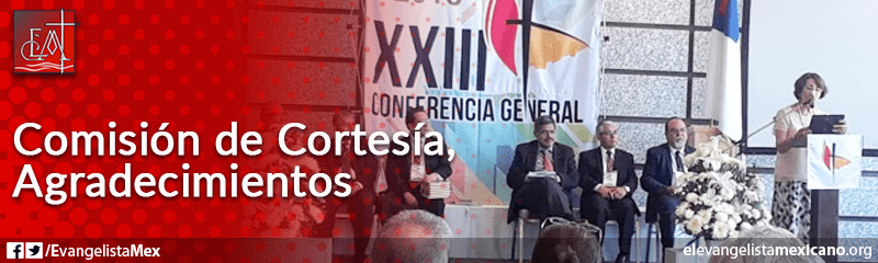 4. Comisión de Cortesía, agradecimientos