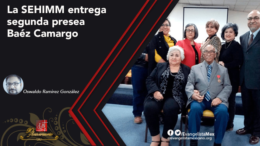 <strong>La SEHIMM entrega segunda presea Baéz Camargo</strong>