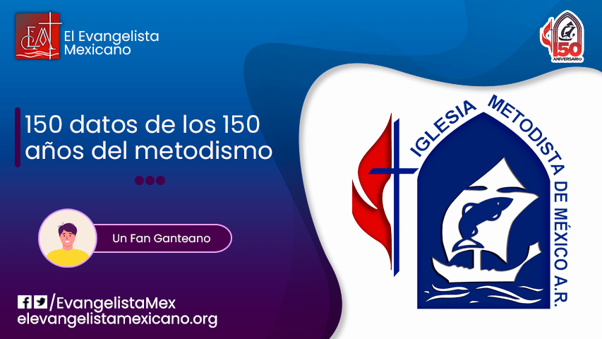 150 Datos de los 150 años del Metodismo&nbsp;Oficial