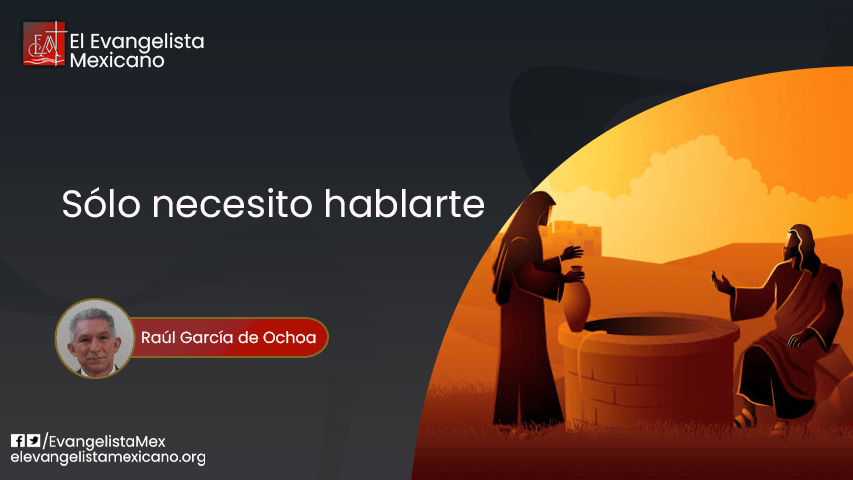 SÓLO NECESITO HABLARTE